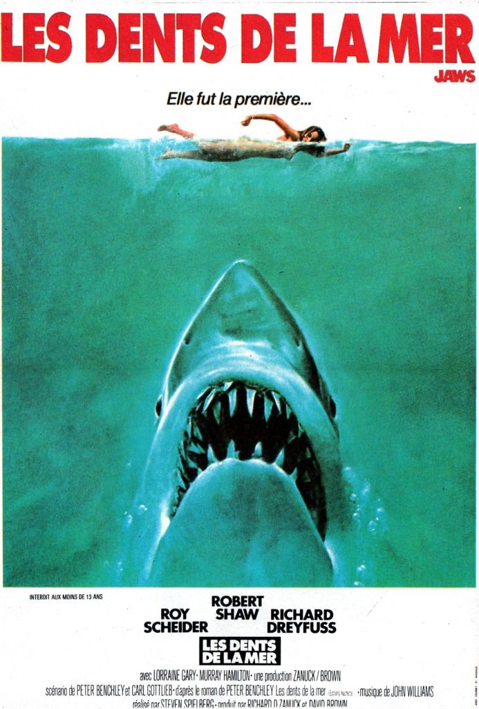 Jaws French poster (Allociné image)
